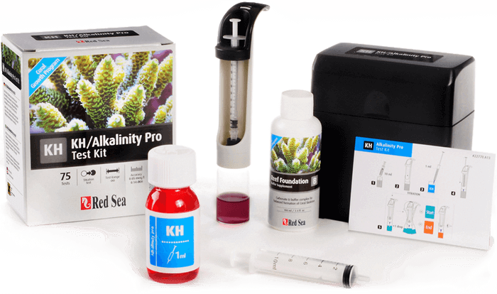 ALKALINITY PRO TEST KIT - Test durezza carbonatica acquario marino RED SEA