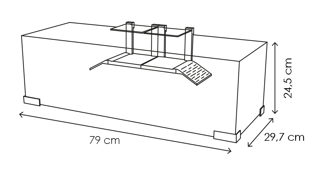 TARTARIUM 80 CIANO