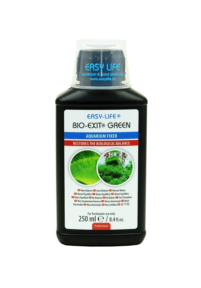 BIO EXIT GREEN 250ml CURATIVO PER ALGHE IN ACQUARIO