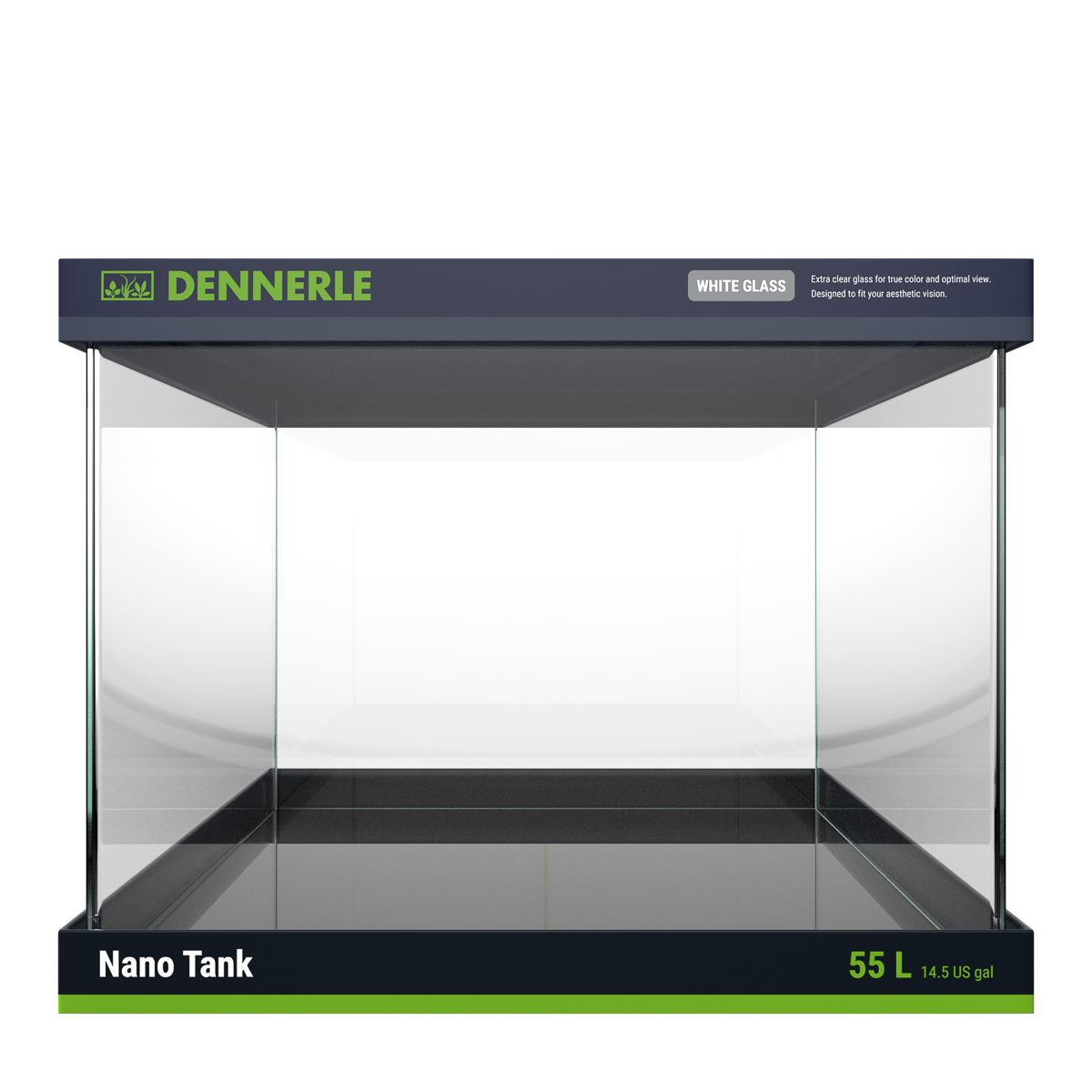 NANO TANK WHITE GLASS  55 Litri