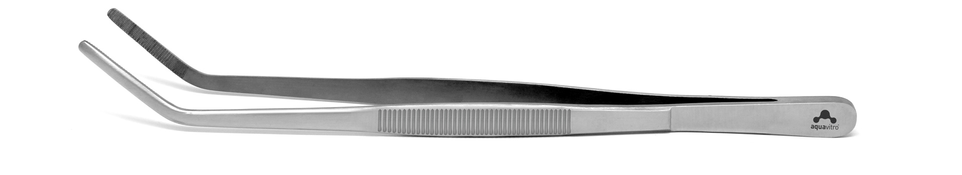 AQUAVITRO CURVED FORCEPS 25cm SEACHEM
