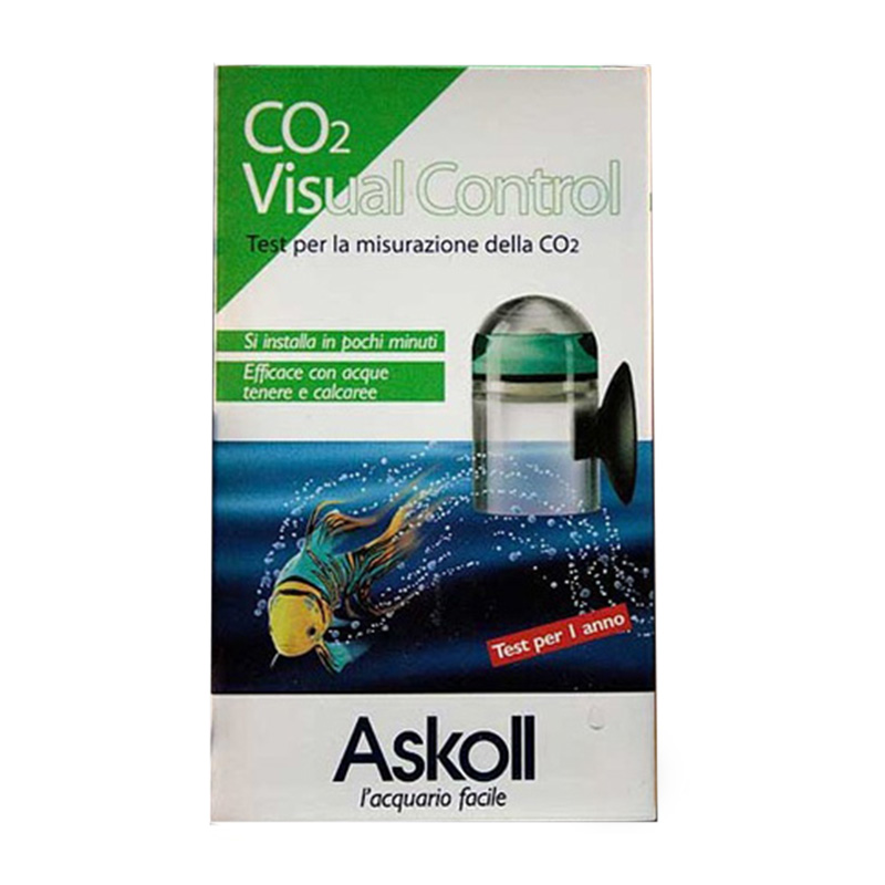 ASKOLL CO2 VISUAL CONTROL - Test per la Misurazione dell' Anidride Carbonica
