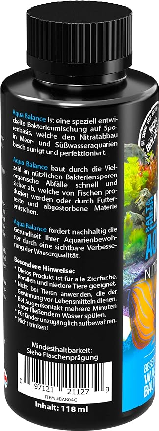 AQUA BALANCE NITRATE REMOVER 118ml MICROBE-LIFT