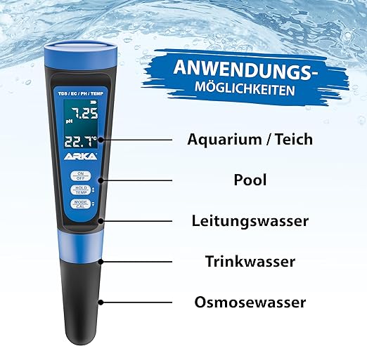 MISURATORE Ph/Tds/Ec ARKA