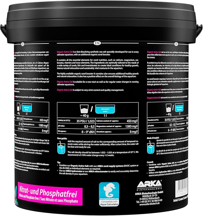ORGANIC ACTIVE SALT Kg.10