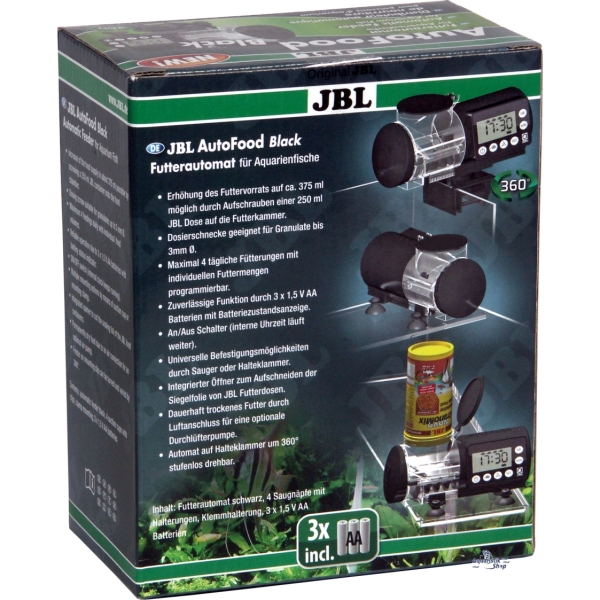 AUTOFOOD MANGIATOIA AUTOMATICA NERA JBL