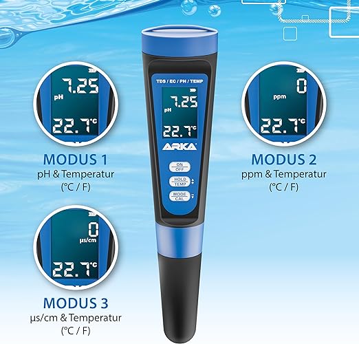 MISURATORE Ph/Tds/Ec ARKA