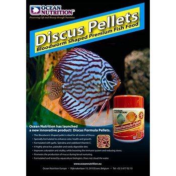DISCUS FORMULA PELLET 125g OCEAN NUTRITION