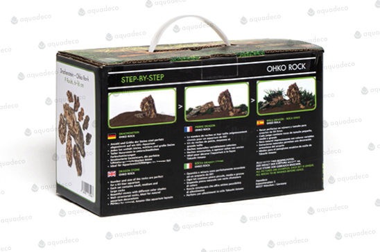 DECO SET DRAGON STONE  Per acquario 80cm TROPICALNATURE