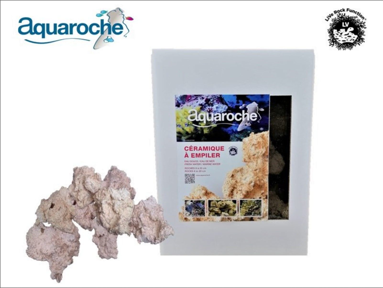 BOX CERAMIC ROCKS Kg.17