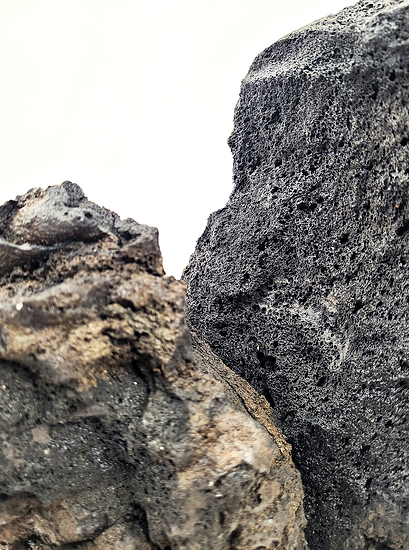 DARWIN BLACK LAVA STONE 10-30cm Kg.1 WIO