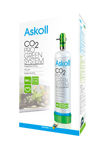 ASKOLL CO2 PRO GREEN SYSTEM - impianto completo co2 per acquari