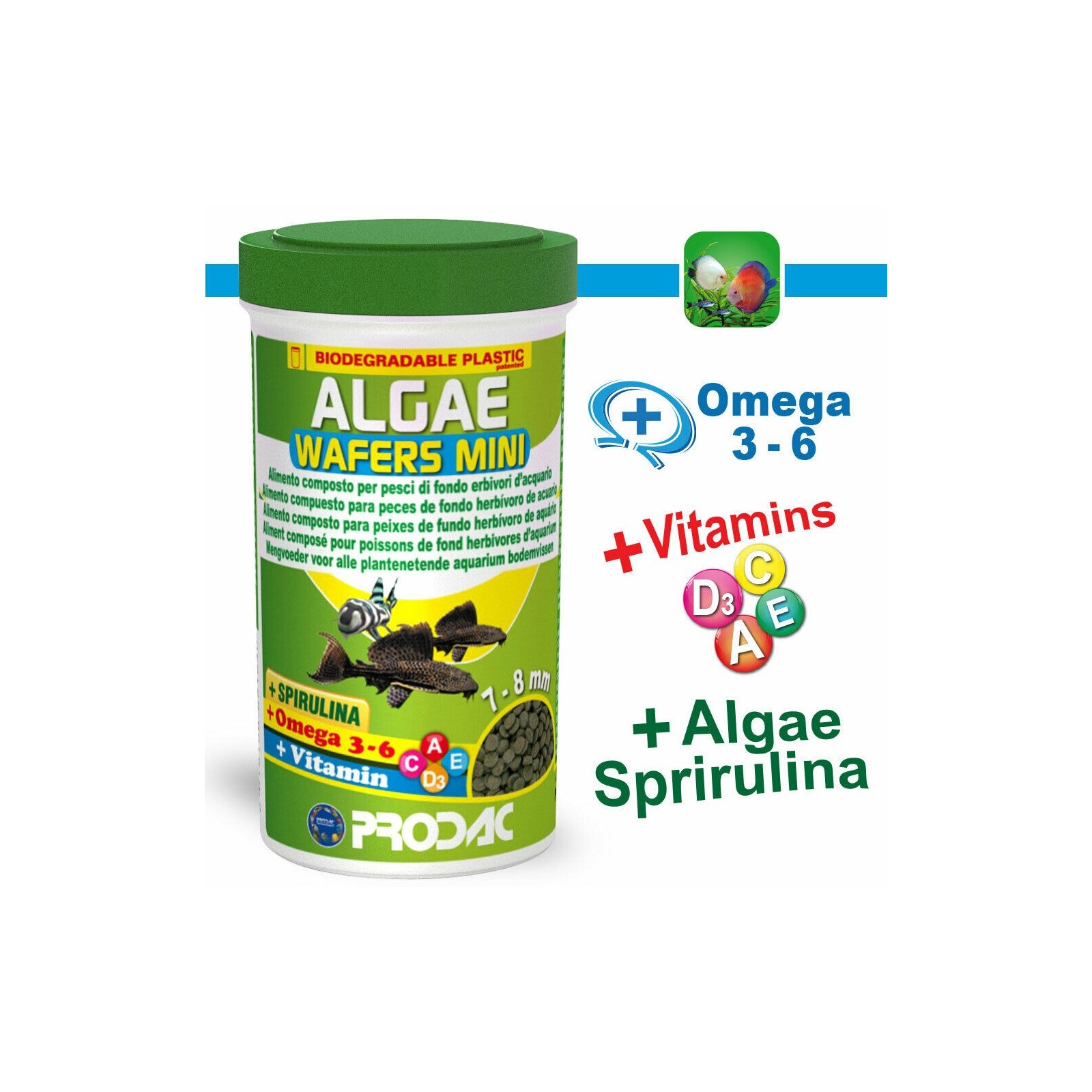 ALGAE WAFERS MINI 100ml
