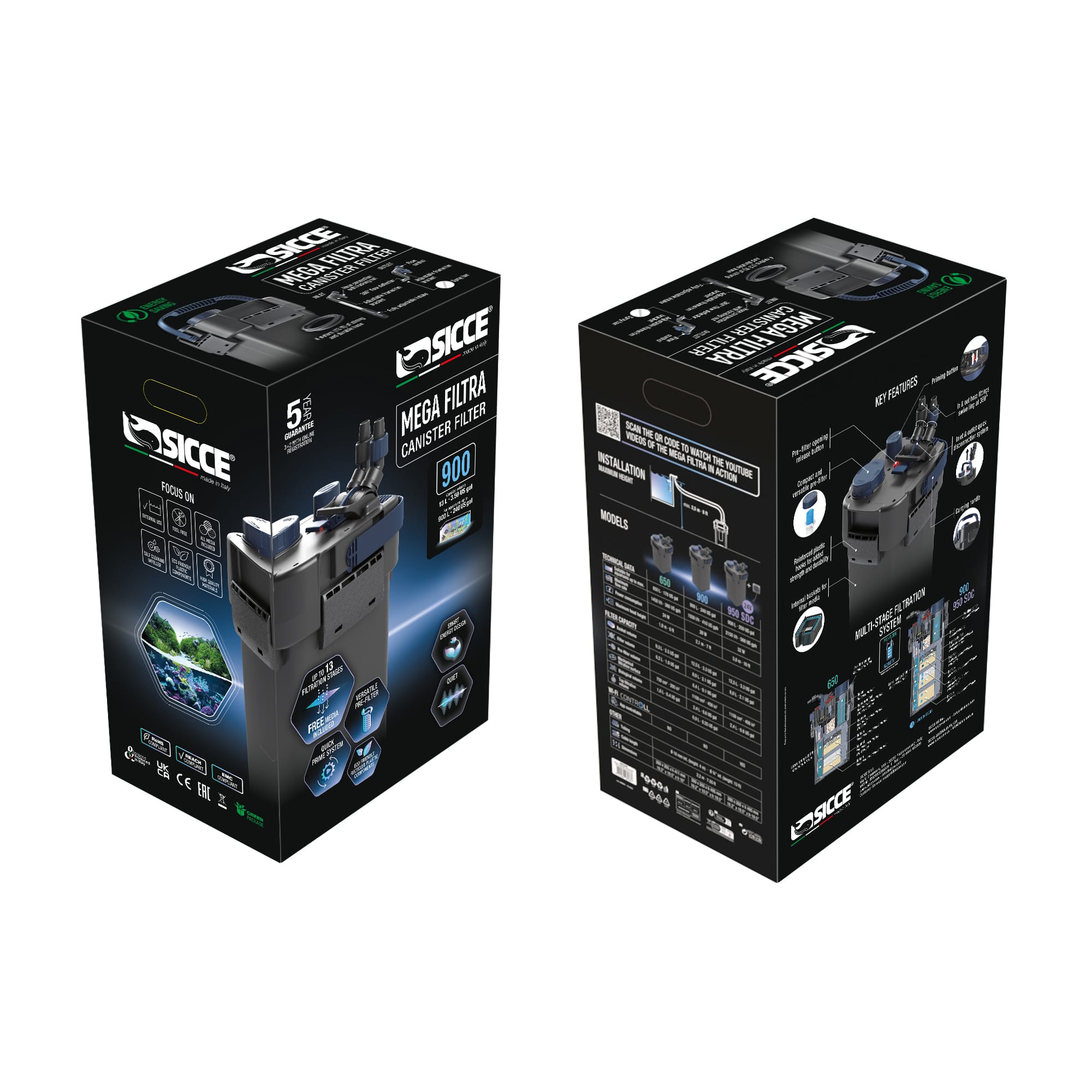 SICCE MEGA FILTRA 900 SICCE