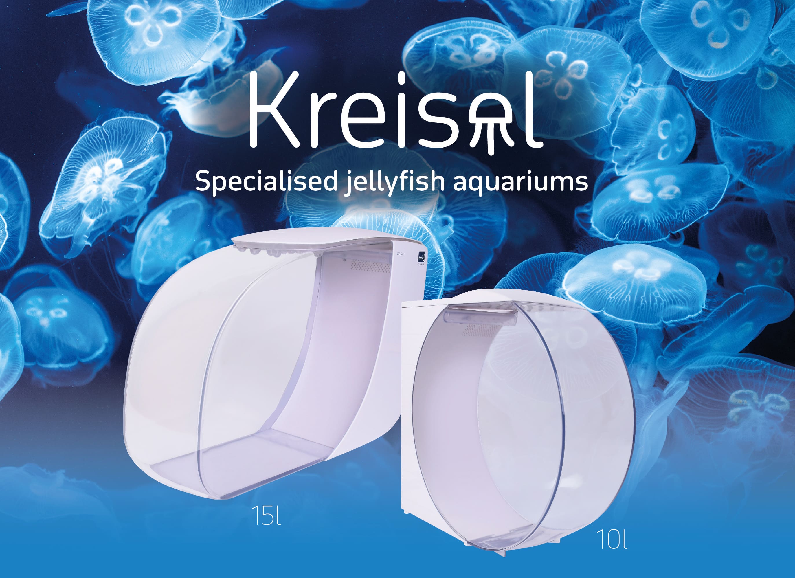 KREISEL 10 Litri Acquario per meduse