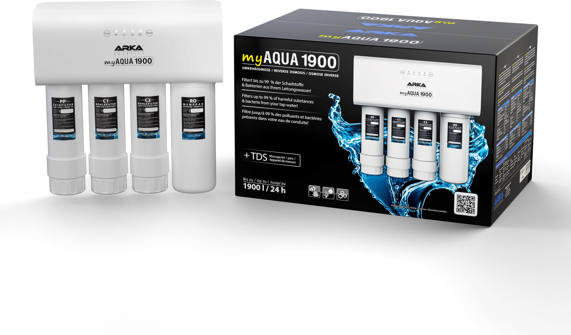 MY AQUA 1900 Impianto osmosi inversa